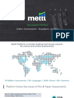 Introduction To Mettl PDF