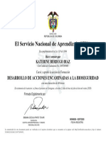 Cert. Bioseguridad