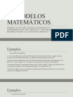 Material de Apoyo Modelos Matemáticos