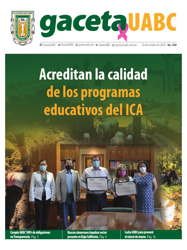 Gaceta 450 | PDF | Educación avanzada | Escuelas