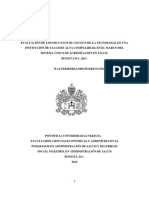 Autoevaluación GTI Hospital Bogotá PDF