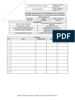 P-MT-01 Programación Anual de Mantenimiento