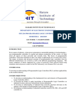 Programmable Logic Controllers (PLC) EEE220 PDF