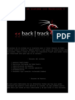 Escaneo de Sistema con Backtrack 4