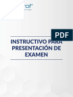 Instructivo para Presentación de Examen CertiProf