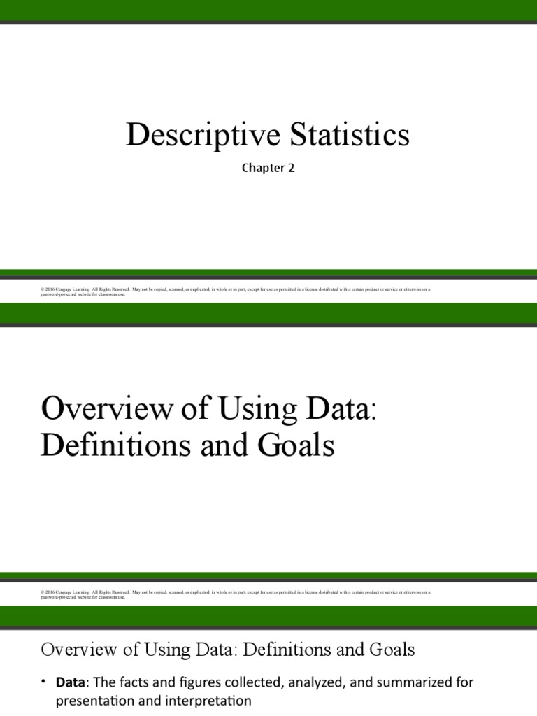 Data Presentation Techniques in Excel | PDF | Mean | Variance