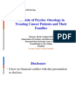 The Role of Psycho-Oncology Nevada PDF