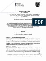 POT - 2015 - Acuerdo 287 de 2015 PDF