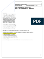 Exercícios - Poesia do século XX - Modernismo 3ª fase AL.docx