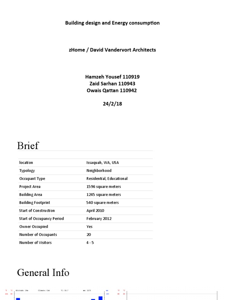 Building Design and Energy Consumption | PDF | Photovoltaics | Compact ...
