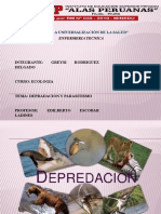 DEPREDACION Y PARASITISMO