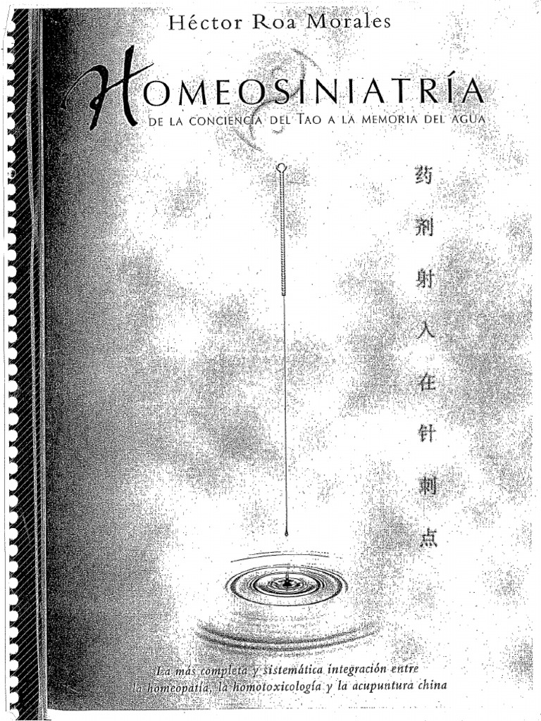 Libro Homeosiniatria DR Roa PDF | PDF