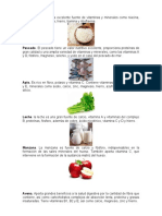 Alimentos y que aportan al cuerpo humano.docx