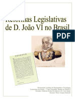 Reformas Legislativas de D. João VI no Brasil