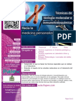 IFAPES - C - 13 - Folleto - Palex - Online - Técnicas de Biología Molecular e Inmunohistoquímica