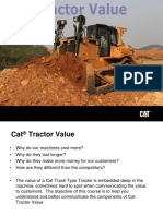 TTT101 Cat Tractor Value 2018