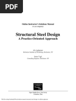 Solution Manual Structural Steel Design 1st Edition Aghayere