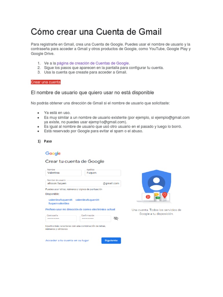 CREAR UN COMPTE DE GMAIL intelligence overview