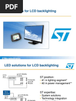 LED Solutions For LCD Backlighting