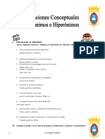 3ero Sec RV Hiponimos e Hiperonimos Afianzando Lo Aprendido