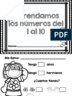 Aprendamos los números del 1 al 10