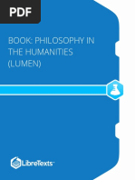 Philosophy in The Humanities PDF