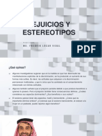 Clase 10 - Prejuicios y Estereotipos PDF