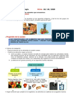 Las Funciones de Los Alimentos Que Consumimos