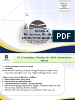 Pendidikan Bahasa Indonesia Di SD Pdgk4204 Modul 3