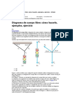 Diagrama de Cuerpo Libre