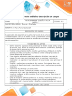 Anexo 3. Formato Análisis y Descripción de Cargos (Carlos - )