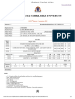 Aryabhatta Knowledge University: Bca 5 Semester Examination, 2019
