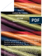 The Waste Management of Textile