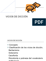 Vicios de dicción y gramática