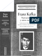 Un Artista Del Hambre - Franz Kafka PDF