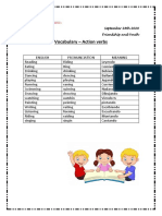 Action Verbs PDF