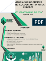 April 28 2020 - Sec Updates During The Ecq PDF
