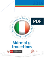 Italia Perfil Marmol y Travertinos