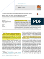 An Evaluation of The Traffic Safety Effect of Fixed Speed Cameras