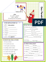 Perfekt Von Starken Verben Teil 1 - 30673 PDF