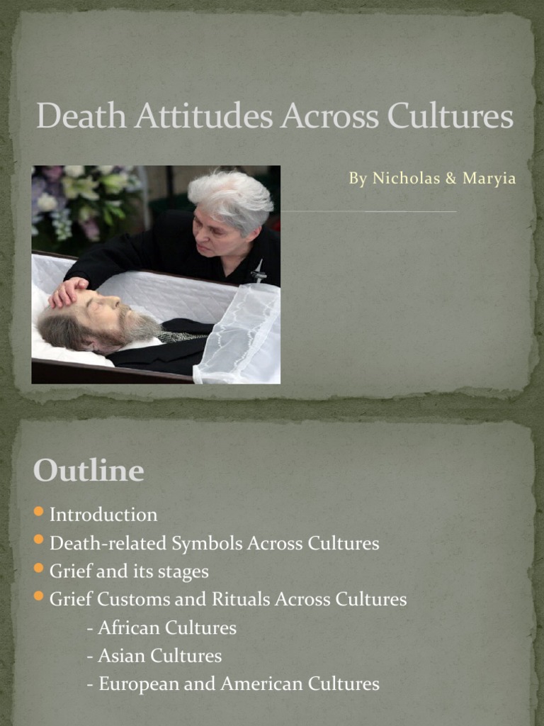Death Attitudes Across Cultures | PDF | Funeral | Grief