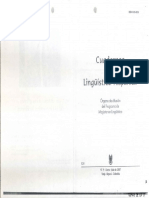 Cuadernos Le Linguistica Hispanica PDF