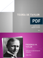 Teoría de Taylor