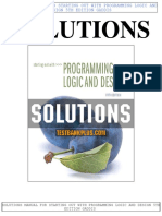 Solutions: Solutions Manual For Starting Out With Programming Logic and Design 5Th Edition Gaddis