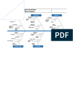 Plantilla Xls Diagrama de Ishikawa