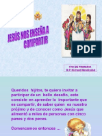 Jesús Nos Enseña A Compartir