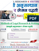 Legal Research