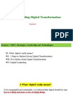 Understanding Digital Transformation: Session 1