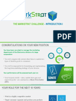 The Markstrat Challenge: - Introduction I