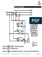 Conmutador Amperimetrico C Transf Intensidad PDF